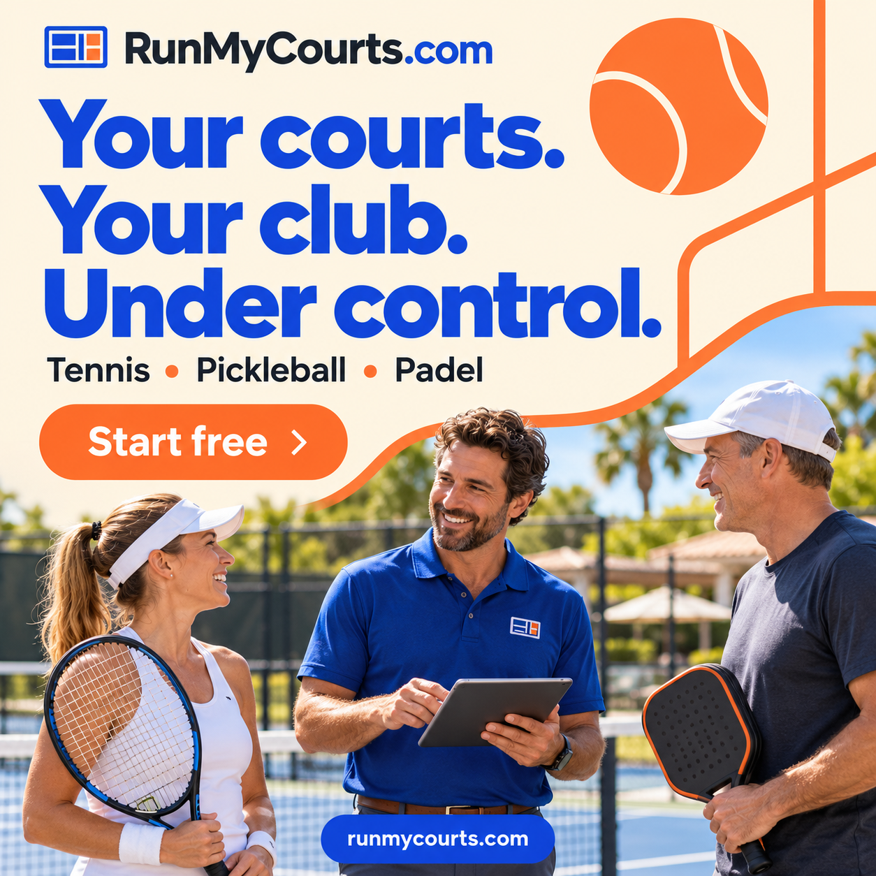 RunMyCourts.com